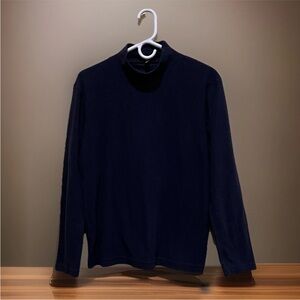 Uniqlo Heattech Turtleneck Black Women Sweater Size M